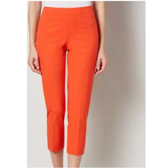 Piazza Sempione Orange Wool Pants Size 38 (S) - Picture 8 of 8